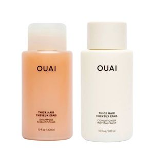 Ouai thick hair shampoo and conditioner